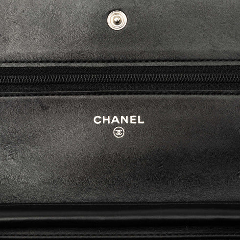 Cambon Wallet on Chain Quilted Leather