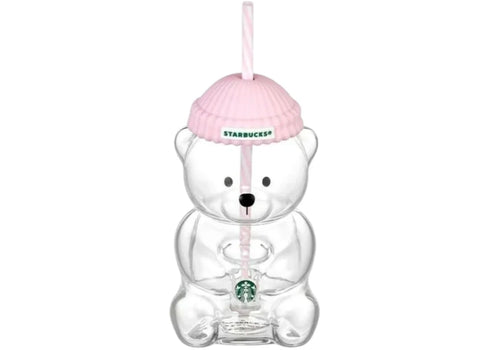 Starbucks Baby Pink Bearista Glass Cold (Korea Exclusive) Cup