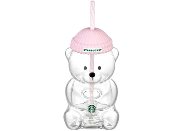 Starbucks Baby Pink Bearista Glass Cold (Korea Exclusive) Cup