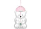 Starbucks Baby Pink Bearista Glass Cold (Korea Exclusive) Cup