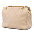 Petite Timeless Tote Quilted Caviar