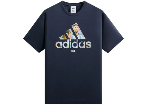 Kith x adidas Messi Football Graphic Tee Night Navy
