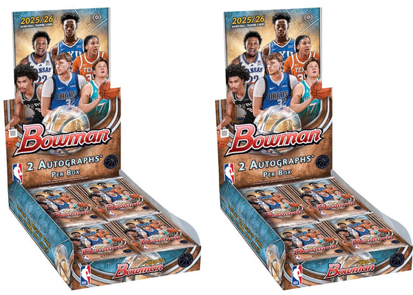 2025/26 Bowman Basketball Hobby Box 2x Lot