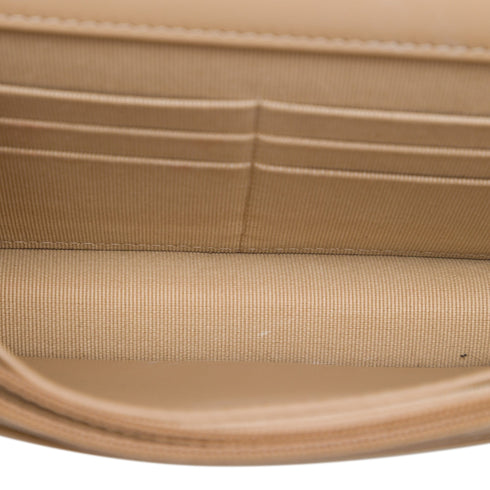 31 Shopping Bag Clutch with Chain Quilted Lambskin Small