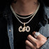 VVS Jewelry Custom Baguette Name Necklace