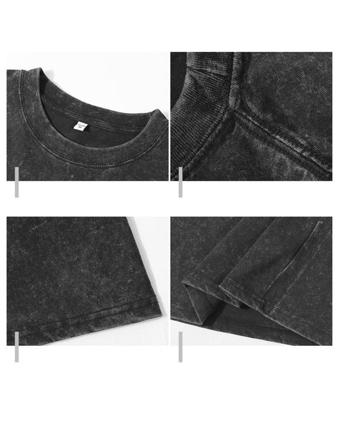 Heavyweight Vintage Washed Premium Cotton Tee