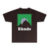 Rhude T-shirts Printed Trendy Pure Cotton