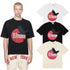 Rhude T-shirt Black Dove Letter Print Short Sleeve T-shirt