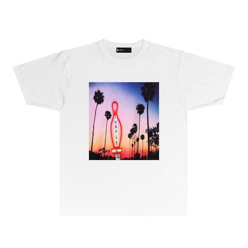 PURPLE fashion T-shirt