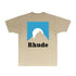 Rhude T-shirts Printed Trendy Pure Cotton