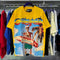 Godspeed T-shirts Beach Skull Surfboard Print Cotton Casual Short Sleeve Men and Women