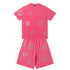 Denim Tears T-shirt & Shorts 2 Piece Set Rhinestones