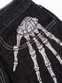VVS Skull Hand Print Jeans