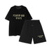 FW24 STATE T-Shirt / Shorts / Set - Black
