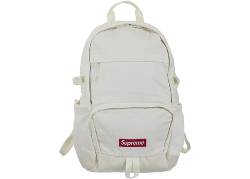 Supreme Denim Backpack White