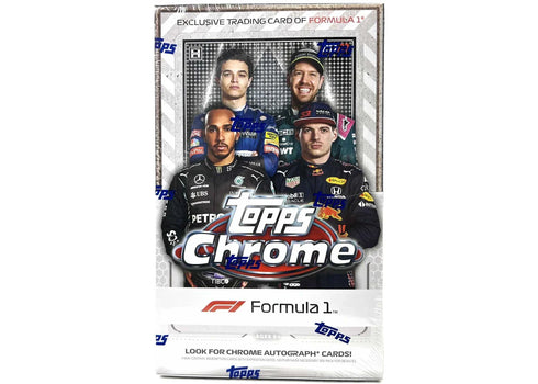 2021 Topps Chrome Formula 1 Racing Hobby Box