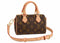 Louis Vuitton Nano Speedy Monogram Canvas Brown