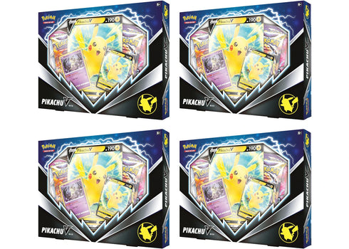 Pokémon TCG Pikachu V Box 4x Lot