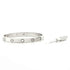 Love 4 Diamond Bracelet 18K White Gold and Diamonds 18