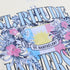 Rhude T-shirts Flag Floral Print Cotton Casual Loose Short Sleeve Men and Women