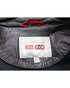 Men's Kenzo Zip Front Moto Jacket in Black Calfskin Leather