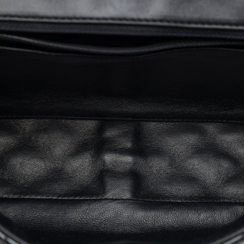 Vintage Classic Single Flap Bag Quilted Patent Jumbo