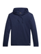 RALPH LAUREN Cotton Jersey Sleep Hoodie Cruise Navy