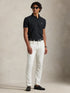 RALPH LAUREN The Iconic Mesh Polo Shirt Black Marl Heather