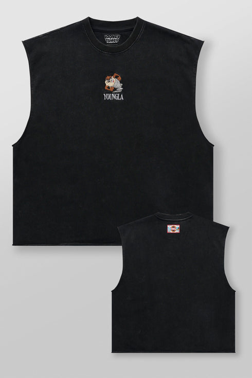 3107 - Looney Tunes Embroidered Cut-offs