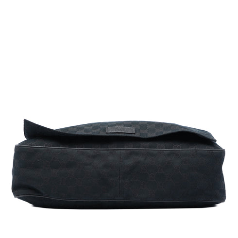 Flap Messenger Bag GG Canvas Large