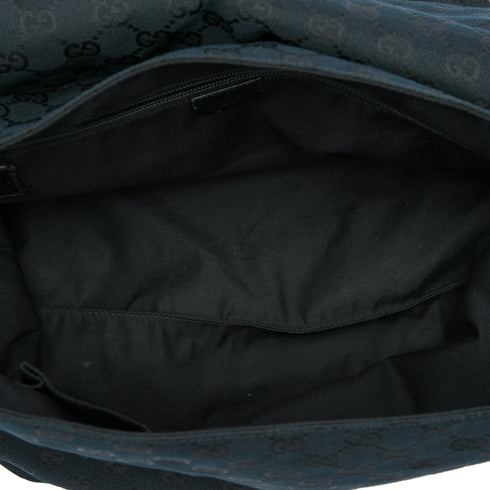 Flap Messenger Bag GG Canvas Large
