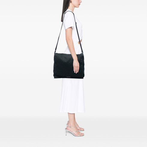 Flap Messenger Bag GG Canvas Large
