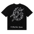 Godspeed T-shirts Hollywood Night Print Cotton Casual Short Sleeve Men and Women