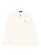 RALPH LAUREN Long Sleeved Full Zip Sweater Cream