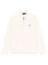 RALPH LAUREN Long Sleeved Full Zip Sweater Cream
