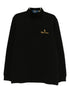 RALPH LAUREN Long Sleeved Rugby Sweatshirt Black