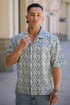 4093 - Mosaic Linen Button-Ups