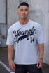 4182 - Distressed Script Tees