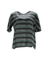 Women's Kenzo Printed T-Shirt in Green Silk