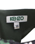 Women's Kenzo Printed T-Shirt in Green Silk
