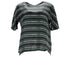 Women's Kenzo Printed T-Shirt in Green Silk