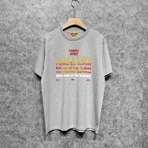 Gallery Dept T Shirt Retro Printed Loose Short-Sleeved Shirt