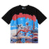 Godspeed T-shirts Cozy Beach Skull Double Yarn Cotton Casual Short Sleeves Men and Women