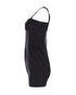 Women's Joseph Panel Corset Dress in Black Wool and Leather