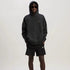 Palm Angels Hoodie Smoke Letter Flame Print Hooded Sweater