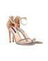 Women's Stuart Weitzman Nudist Sandals in Gold Synthetic