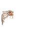 Women's Stuart Weitzman Nudist Sandals in Gold Synthetic