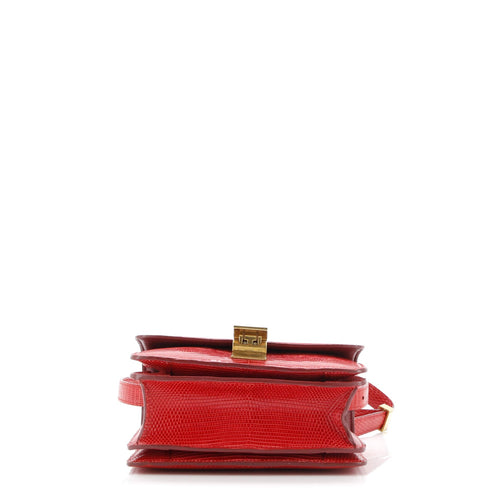 Classic Box Bag Lizard Small