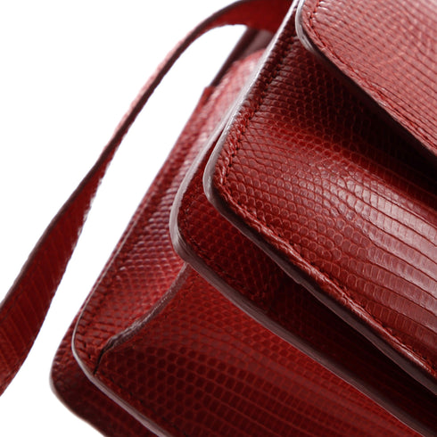 Classic Box Bag Lizard Small