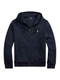 RALPH LAUREN Double-Knit Full-Zip Hoodie Aviator Navy
